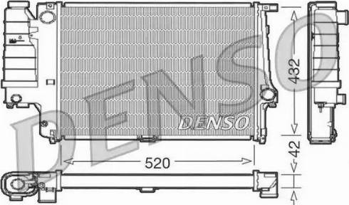 NPS DRM05064 - Radiators, Motora dzesēšanas sistēma autodraugiem.lv