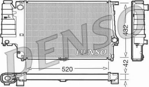NPS DRM05064 - Radiators, Motora dzesēšanas sistēma autodraugiem.lv