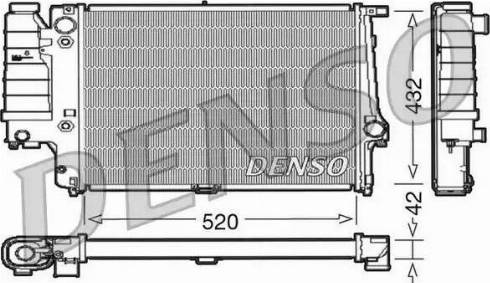 NPS DRM05065 - Radiators, Motora dzesēšanas sistēma autodraugiem.lv