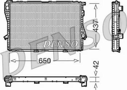 NPS DRM05068 - Radiators, Motora dzesēšanas sistēma autodraugiem.lv