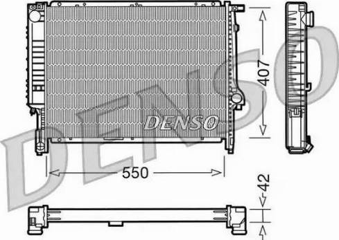 NPS DRM05039 - Radiators, Motora dzesēšanas sistēma autodraugiem.lv