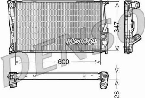 NPS DRM05111 - Radiators, Motora dzesēšanas sistēma autodraugiem.lv