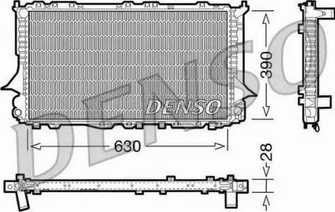 NPS DRM02006 - Radiators, Motora dzesēšanas sistēma autodraugiem.lv