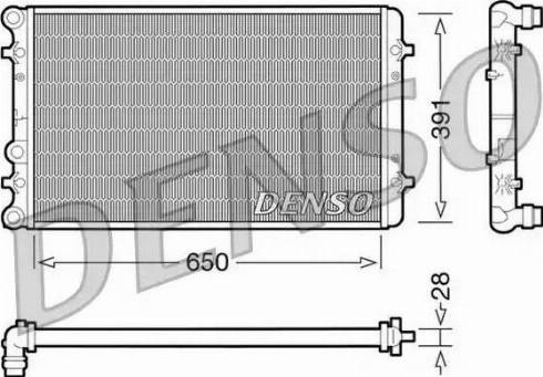 NPS DRM02007 - Radiators, Motora dzesēšanas sistēma autodraugiem.lv