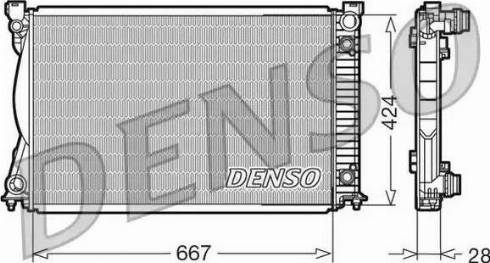 NPS DRM02039 - Radiators, Motora dzesēšanas sistēma autodraugiem.lv