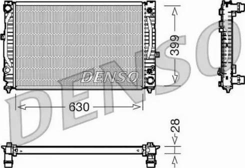 NPS DRM02031 - Radiators, Motora dzesēšanas sistēma autodraugiem.lv