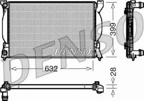 NPS DRM02033 - Radiators, Motora dzesēšanas sistēma autodraugiem.lv