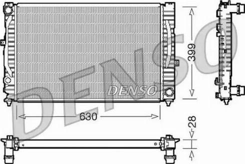 NPS DRM02032 - Radiators, Motora dzesēšanas sistēma autodraugiem.lv