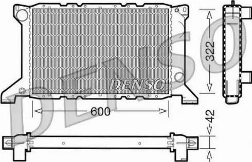 NPS DRM10098 - Radiators, Motora dzesēšanas sistēma autodraugiem.lv