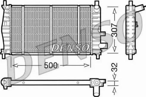 NPS DRM10042 - Radiators, Motora dzesēšanas sistēma autodraugiem.lv