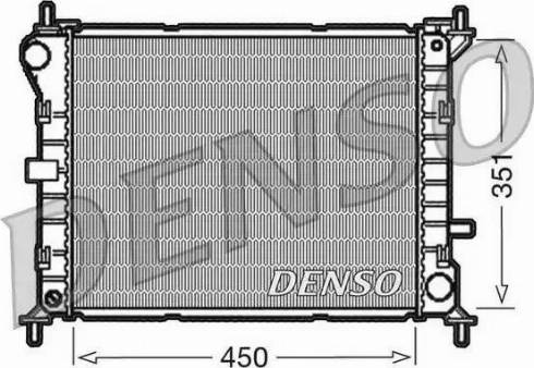 NPS DRM10050 - Radiators, Motora dzesēšanas sistēma autodraugiem.lv