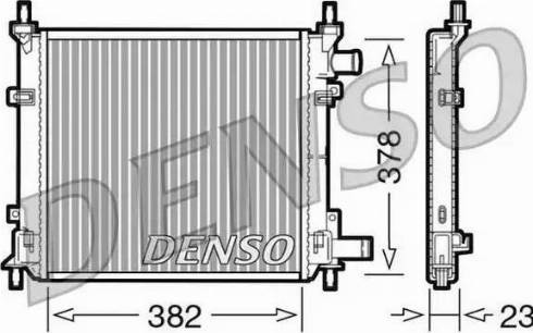 NPS DRM10060 - Radiators, Motora dzesēšanas sistēma autodraugiem.lv