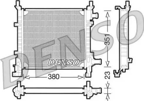 NPS DRM10061 - Radiators, Motora dzesēšanas sistēma autodraugiem.lv