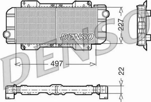 NPS DRM10019 - Radiators, Motora dzesēšanas sistēma autodraugiem.lv