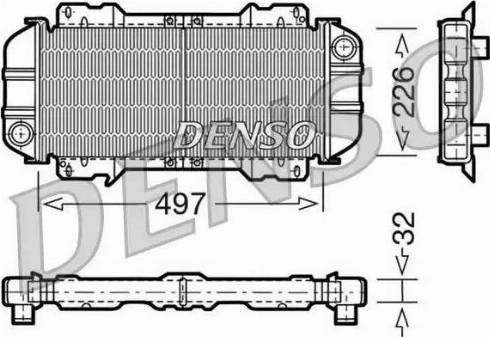 NPS DRM10015 - Radiators, Motora dzesēšanas sistēma autodraugiem.lv