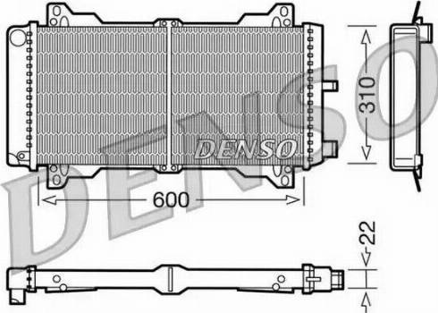 NPS DRM10013 - Radiators, Motora dzesēšanas sistēma autodraugiem.lv