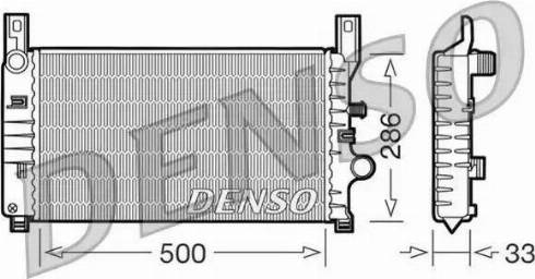 NPS DRM10034 - Radiators, Motora dzesēšanas sistēma autodraugiem.lv