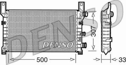NPS DRM10035 - Radiators, Motora dzesēšanas sistēma autodraugiem.lv