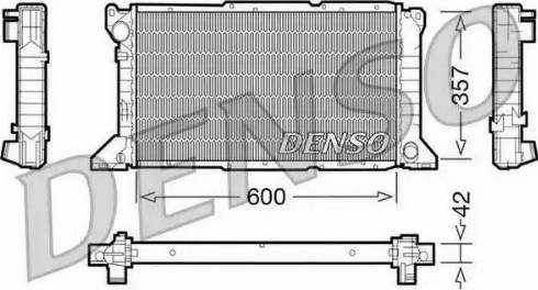 NPS DRM10100 - Radiators, Motora dzesēšanas sistēma autodraugiem.lv