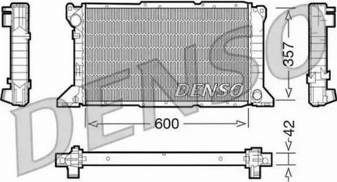 NPS DRM10100 - Radiators, Motora dzesēšanas sistēma autodraugiem.lv