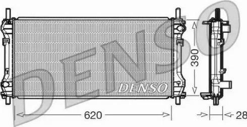 NPS DRM10102 - Radiators, Motora dzesēšanas sistēma autodraugiem.lv