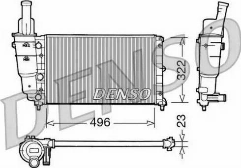 NPS DRM13003 - Radiators, Motora dzesēšanas sistēma autodraugiem.lv