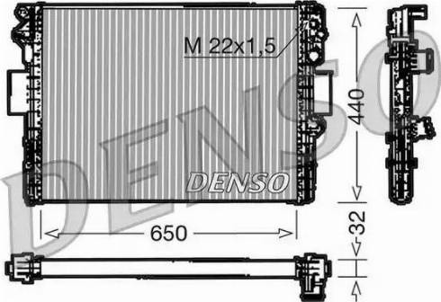 NPS DRM12005 - Radiators, Motora dzesēšanas sistēma autodraugiem.lv