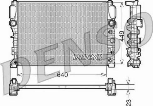 NPS DRM17090 - Radiators, Motora dzesēšanas sistēma autodraugiem.lv