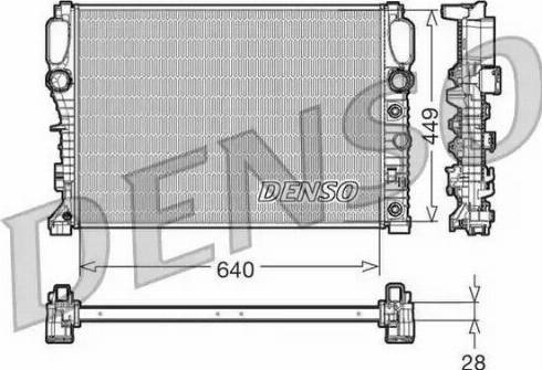 NPS DRM17091 - Radiators, Motora dzesēšanas sistēma autodraugiem.lv