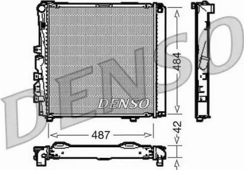 NPS DRM17053 - Radiators, Motora dzesēšanas sistēma autodraugiem.lv