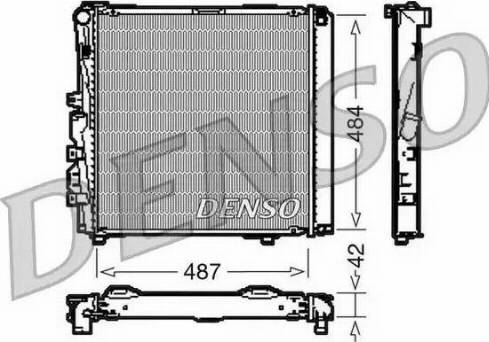 NPS DRM17053 - Radiators, Motora dzesēšanas sistēma autodraugiem.lv