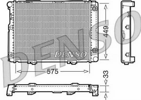 NPS DRM17061 - Radiators, Motora dzesēšanas sistēma autodraugiem.lv