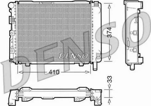 NPS DRM17062 - Radiators, Motora dzesēšanas sistēma autodraugiem.lv