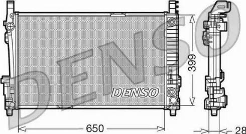 NPS DRM17013 - Radiators, Motora dzesēšanas sistēma autodraugiem.lv