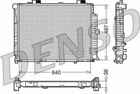 NPS DRM17087 - Radiators, Motora dzesēšanas sistēma autodraugiem.lv