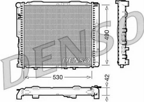 NPS DRM17034 - Radiators, Motora dzesēšanas sistēma autodraugiem.lv