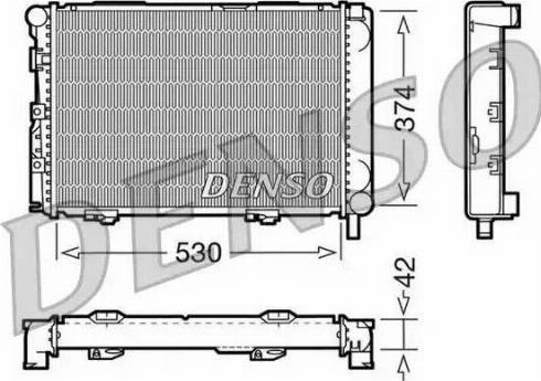 NPS DRM17025 - Radiators, Motora dzesēšanas sistēma autodraugiem.lv