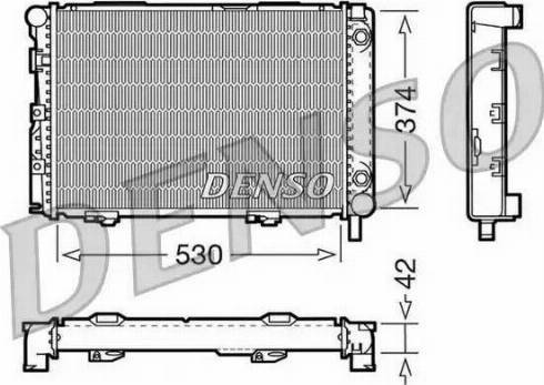 NPS DRM17026 - Radiators, Motora dzesēšanas sistēma autodraugiem.lv