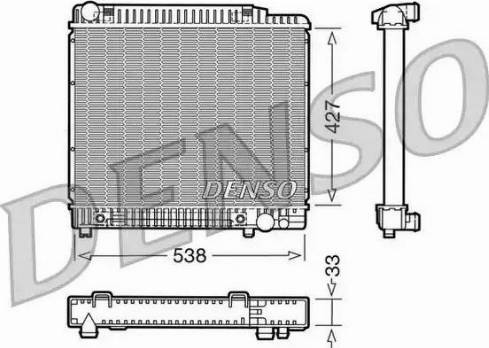 NPS DRM17022 - Radiators, Motora dzesēšanas sistēma autodraugiem.lv