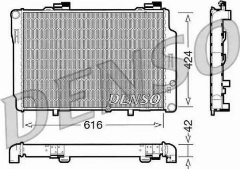 NPS DRM17072 - Radiators, Motora dzesēšanas sistēma autodraugiem.lv