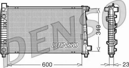 NPS DRM17102 - Radiators, Motora dzesēšanas sistēma autodraugiem.lv