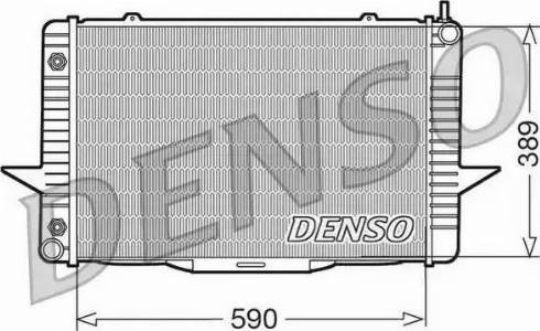 NPS DRM33067 - Radiators, Motora dzesēšanas sistēma autodraugiem.lv