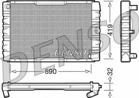 NPS DRM33033 - Radiators, Motora dzesēšanas sistēma autodraugiem.lv