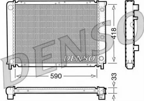 NPS DRM33032 - Radiators, Motora dzesēšanas sistēma autodraugiem.lv