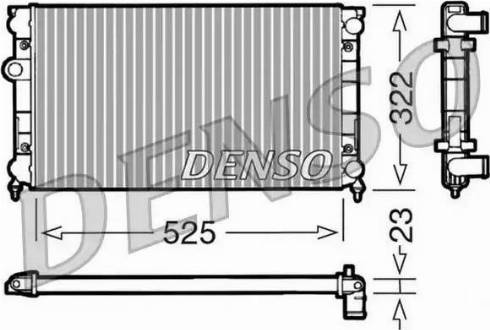 NPS DRM32006 - Radiators, Motora dzesēšanas sistēma autodraugiem.lv