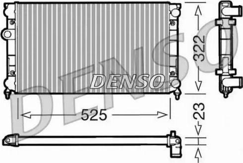 NPS DRM32006 - Radiators, Motora dzesēšanas sistēma autodraugiem.lv