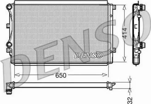 NPS DRM32015 - Radiators, Motora dzesēšanas sistēma autodraugiem.lv