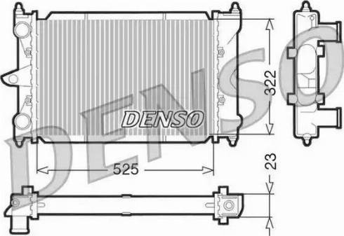 NPS DRM32034 - Radiators, Motora dzesēšanas sistēma autodraugiem.lv