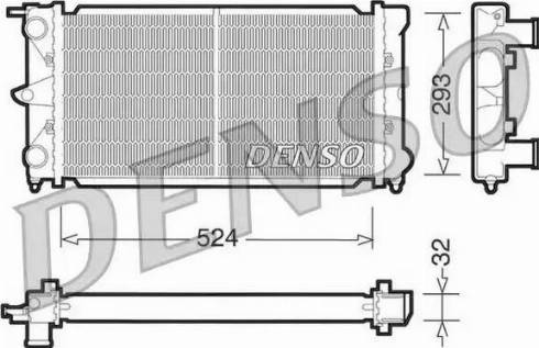 NPS DRM32020 - Radiators, Motora dzesēšanas sistēma autodraugiem.lv