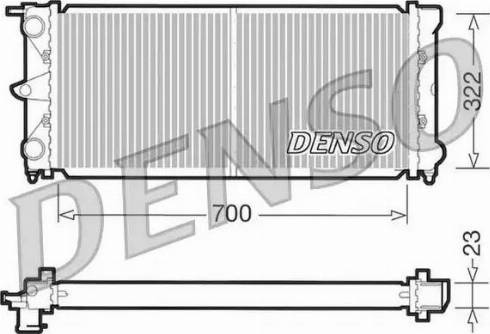 NPS DRM32021 - Radiators, Motora dzesēšanas sistēma autodraugiem.lv